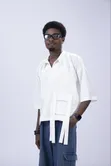 Casual Men's White Shirt - XXL - 1