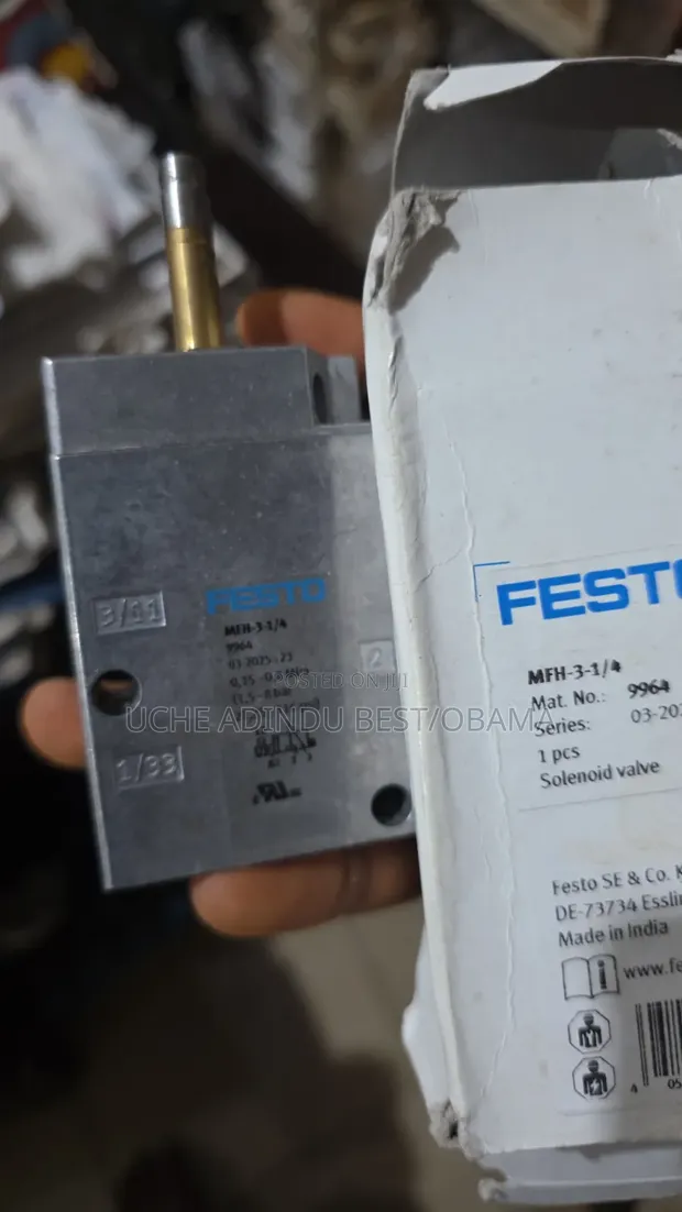 Festo MFH-3-1/4 Solenoid Valve - 1