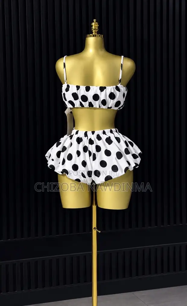 Polka Dot Two-Piece Set - 1