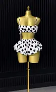 Polka Dot Two-Piece Set - 1