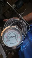 Temperature Gauge with Wire Sensors (0-200°C, 3m) - 1