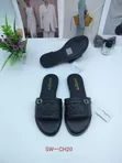 AD Maurizio Classic White Leather Slippers - Girman 40 - 2