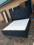 Brand New 6x6 Bed Frame - Black - 1