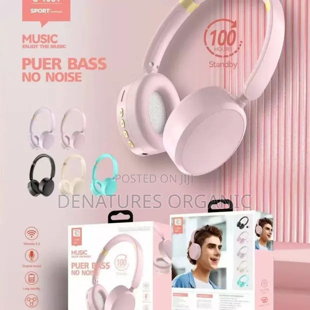 Wireless Pure Bass Sports Headphones (Bluetooth 5.3) - 1