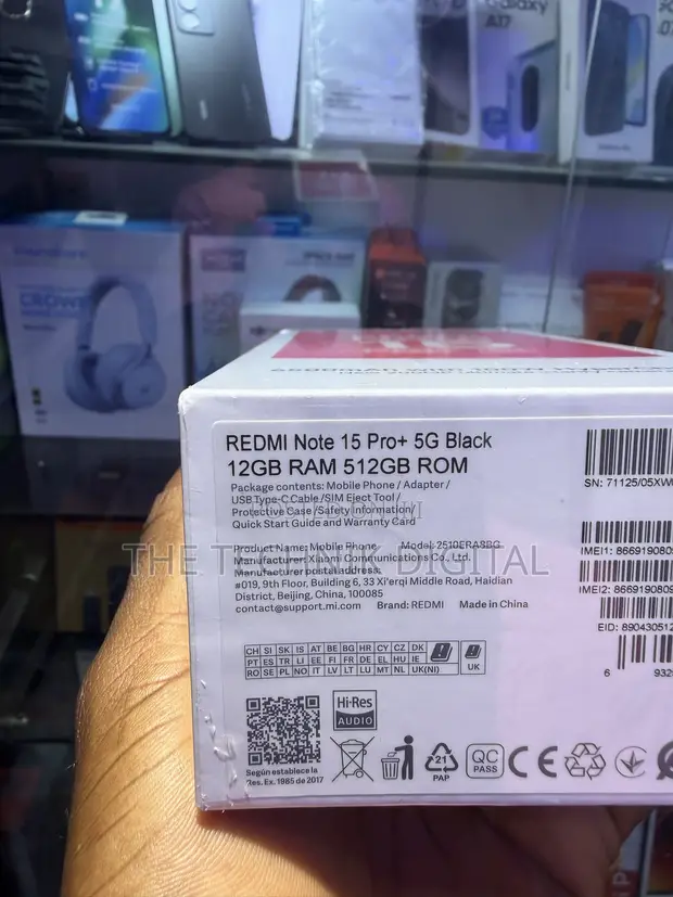 Sabon Xiaomi Redmi Note 15 Pro+ 512GB Baki - 1