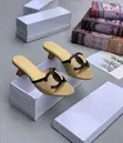 Achock Ladies Short Heel Slippers - 4