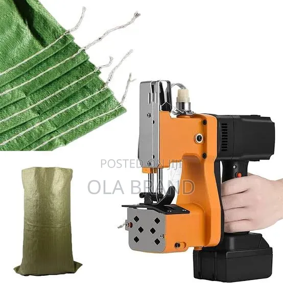 Rechargeable Rice Bag Closing Machine - Portable - 1