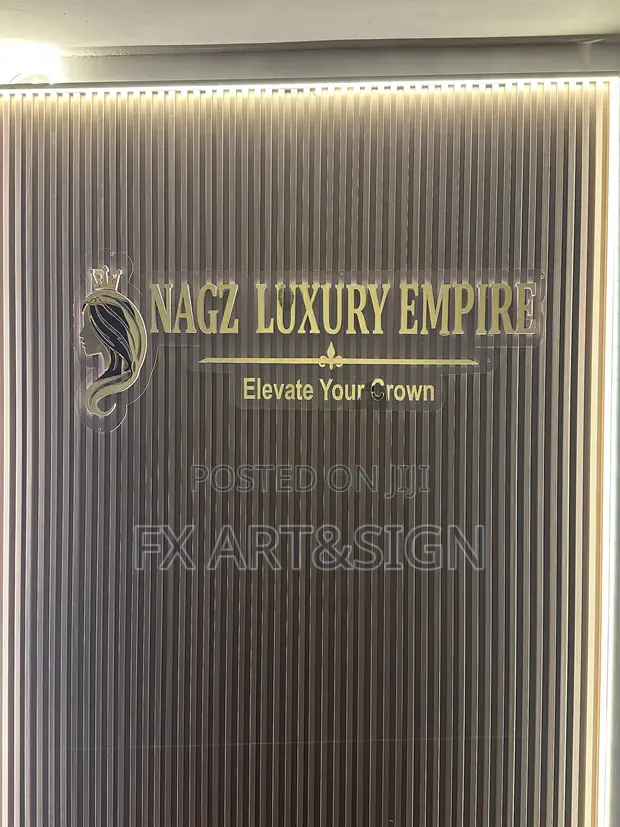 3D Acrylic Signage - 1