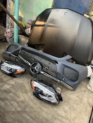 Mercedes-Benz ML350 zu GLE350 Gaban Kayan Gyara (2014-2018)