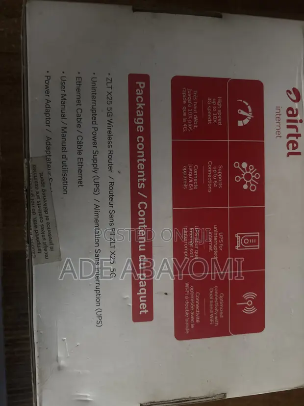 Airtel ZLT X25 5G WiFi Router - 1