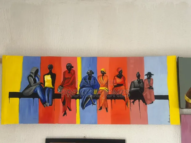 Ladies Chatting Painting - Limited Edition - 1