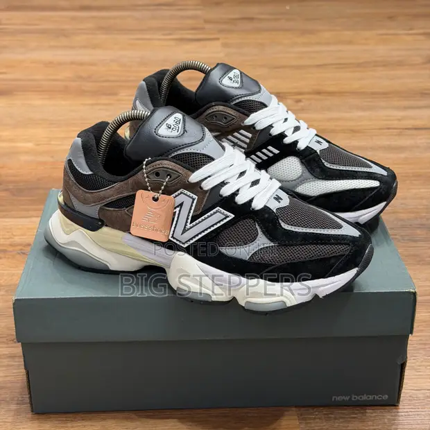 New Balance 9060 Brown/Beige Sneakers - 1