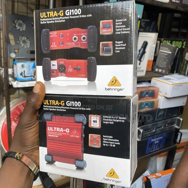 Behringer DI-BOX Ultra-G GI100 Active DI Box - 1