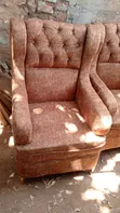Home Interiors Brown Fabric Sofa - Brand New - 3