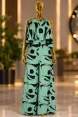 Stylish Crop Top and Palazzo Pants Set - 2
