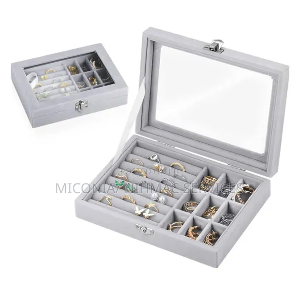 Brand New Jewelry Box - Gray - 1
