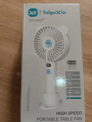 High-Speed Handheld and Table Fan