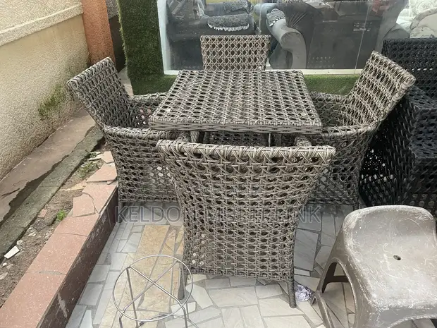 Arden Outdoor Garden Chair with Table Set - 1