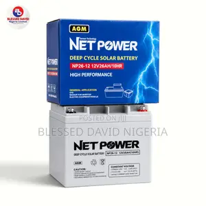 Net Power 12V 26Ah UPS Replacement Battery