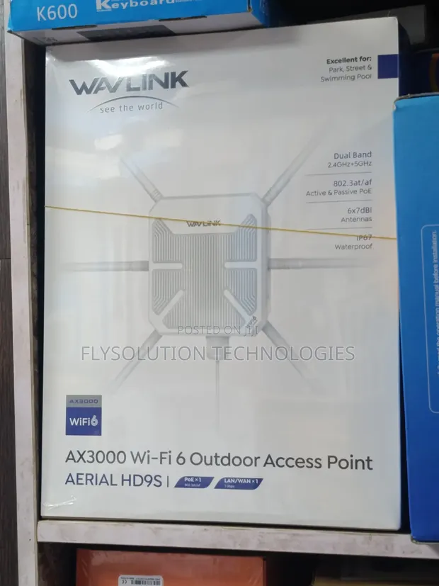 Wavlink AX3000 Wi-Fi 6 Outdoor Access Point (Aerial HD9S) - 1
