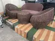 Outdoor Rattan Garden Set with Table - Brand New - 1