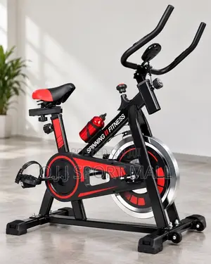 Fitness Reality Spinning Exercise Bike with Bluetooth