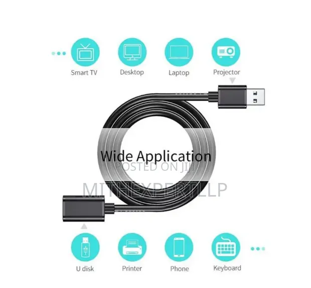 High-Speed USB-A Extension Cable - 1