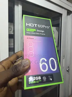 New Infinix Hot 60 Pro+ 256GB Black