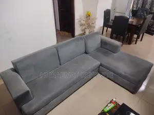 Neatly Used L-Shape Sofa Chair