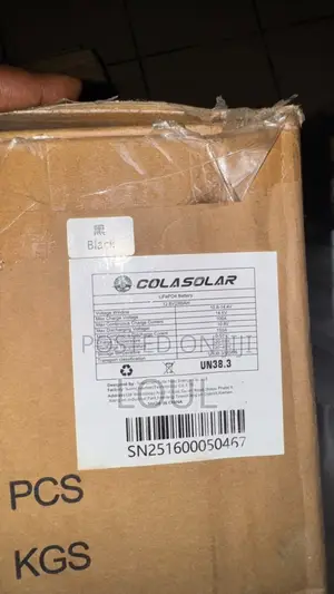3.6kWh 12V Cola Solar Lithium Iron Battery