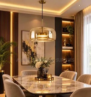 Modern Luxury Glass Dome Pendant Light