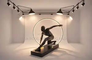 Nordic Modern Humanoid Art Sculpture Floor Lamp