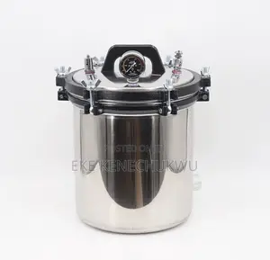 18-Liter Autoclave Steam Sterilizer Machine - Lab/Hospital