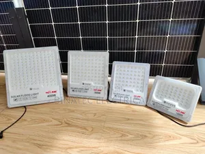 Vellmax Solar Floodlight - Super Bright Outdoor LED Security Light