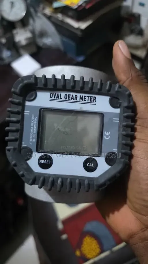 Digital Oval Gear Flow Meter Mai Girman Gaske - 1