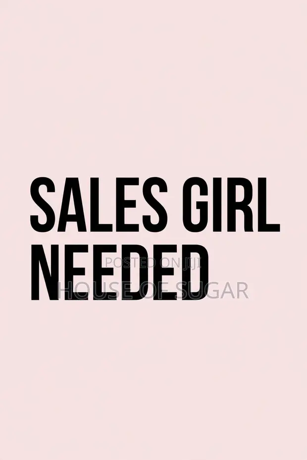 Sales Girl Needed in Sangotedo - 1