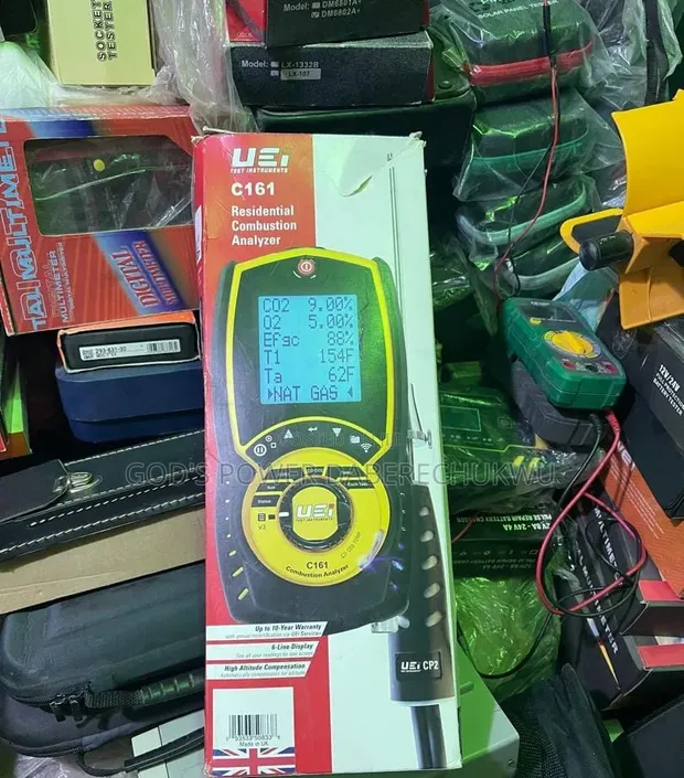 UEi C161 Residential Combustion Analyzer Kit - 1