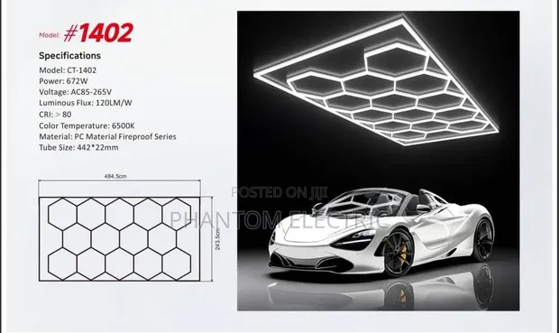 LED Hexagon Linear Lighting - 1