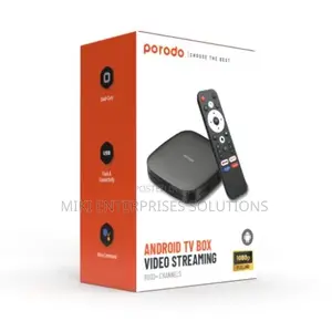 Porodo Android TV Box 1080p Mai Rarraba Bidiyo