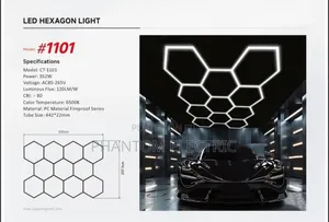 LED Hexagon Linear Lighting - 11 Set