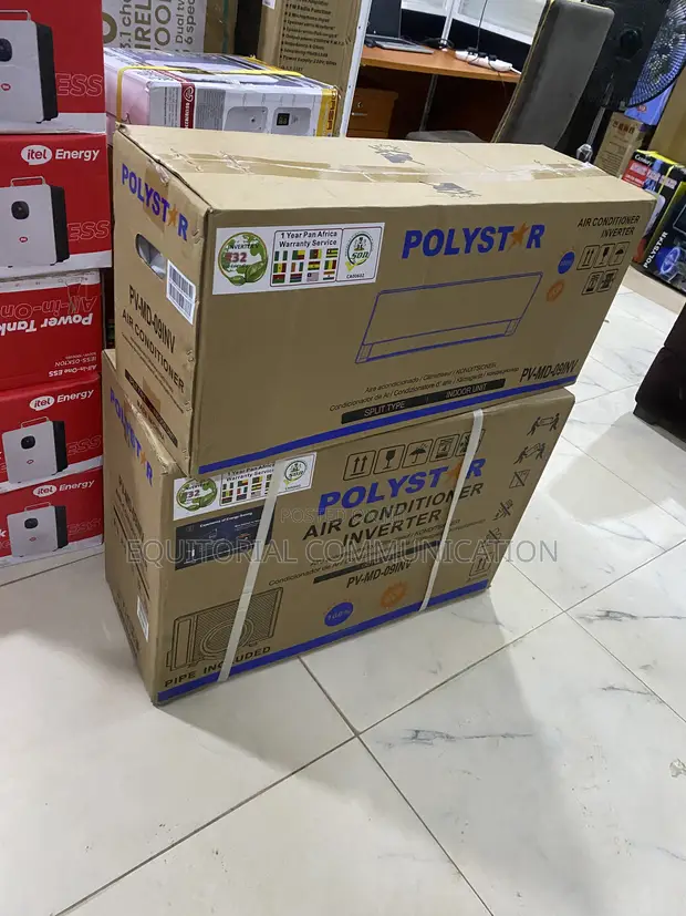 Polystar 1HP Inverter Split Air Conditioner - 1