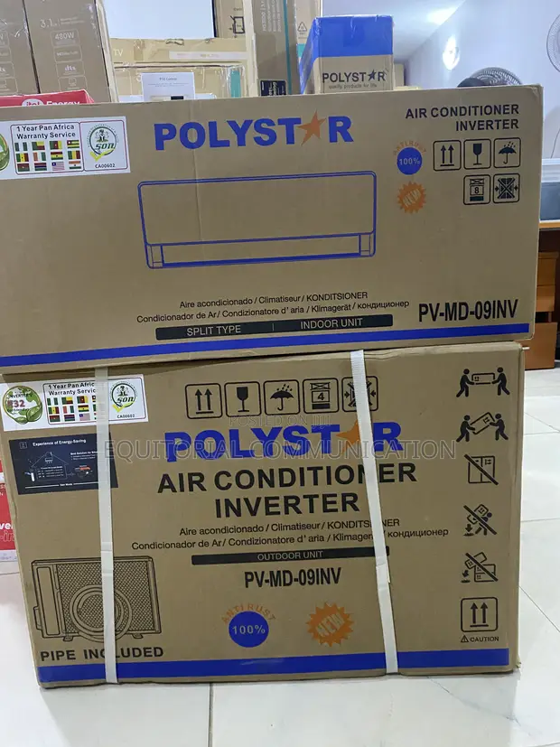 Polystar 1HP Inverter Split Air Conditioner - 1