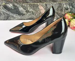 Block Heels - Baki, Fari & Nude