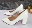 Block Heels - Baki, Fari & Nude - 3