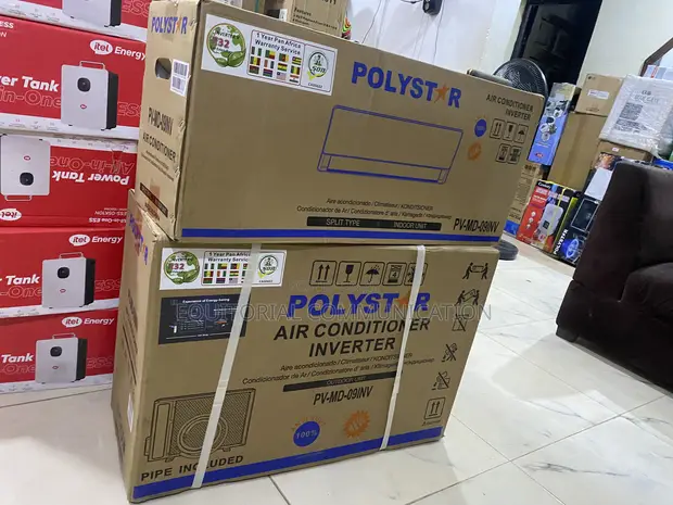 Polystar 1HP Inverter Split Air Conditioner - 1