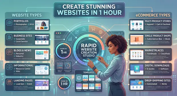 Website Creation Service - Fast & Custom - 1