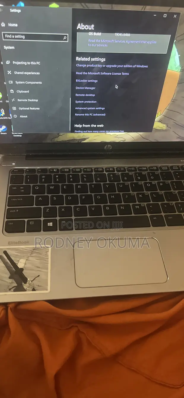 HP EliteBook 1030 G1 Laptop - 16GB RAM, 128GB SSD - 1