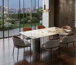 Unique Quality Dining Table Set with 6 Chairs