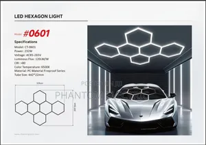 LED Hexagon Light #0601
