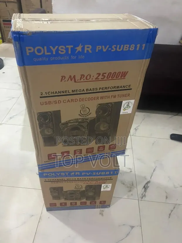 Polystar PV-SUB811 Powerful Home Theatre System - 1